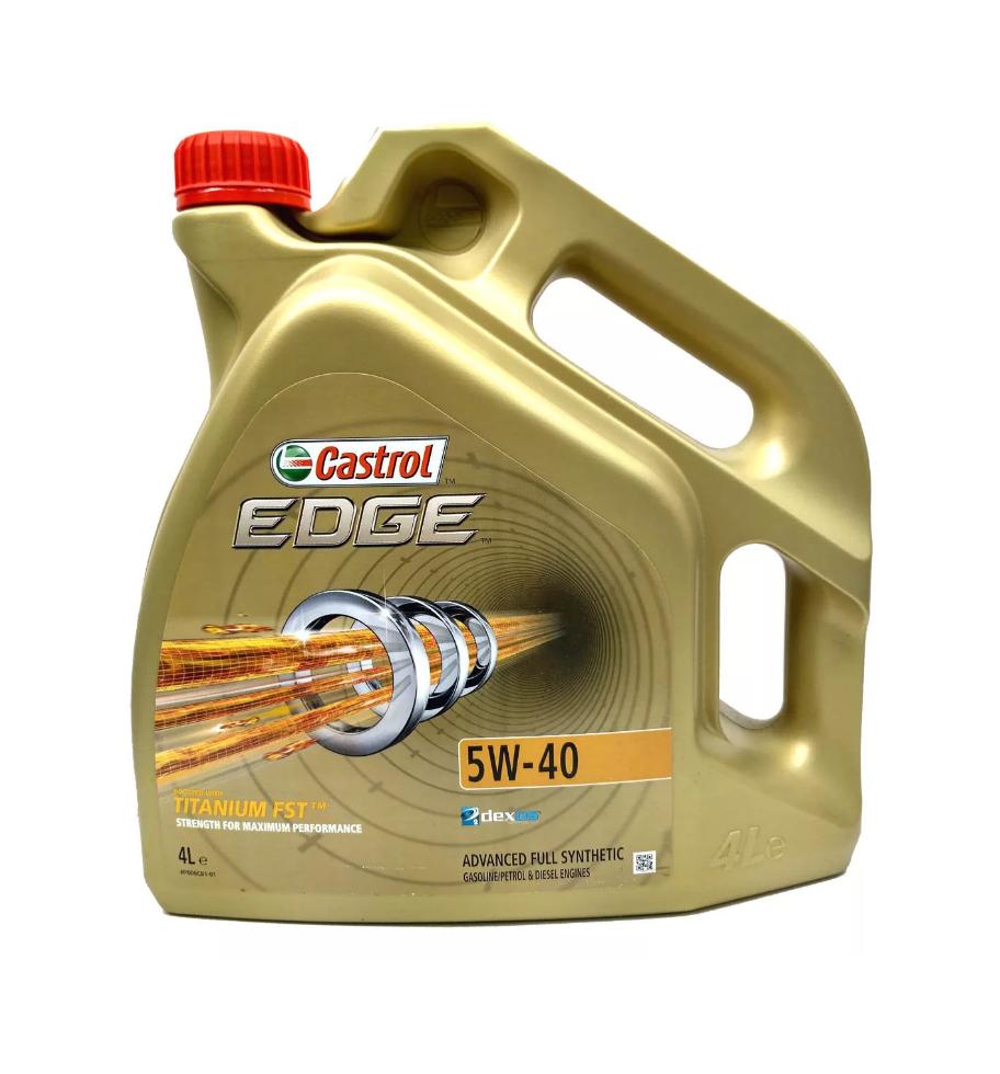 Моторное масло Castrol EDGE 5W40 | Канистра 4 л | 153BE1 | 157B1C